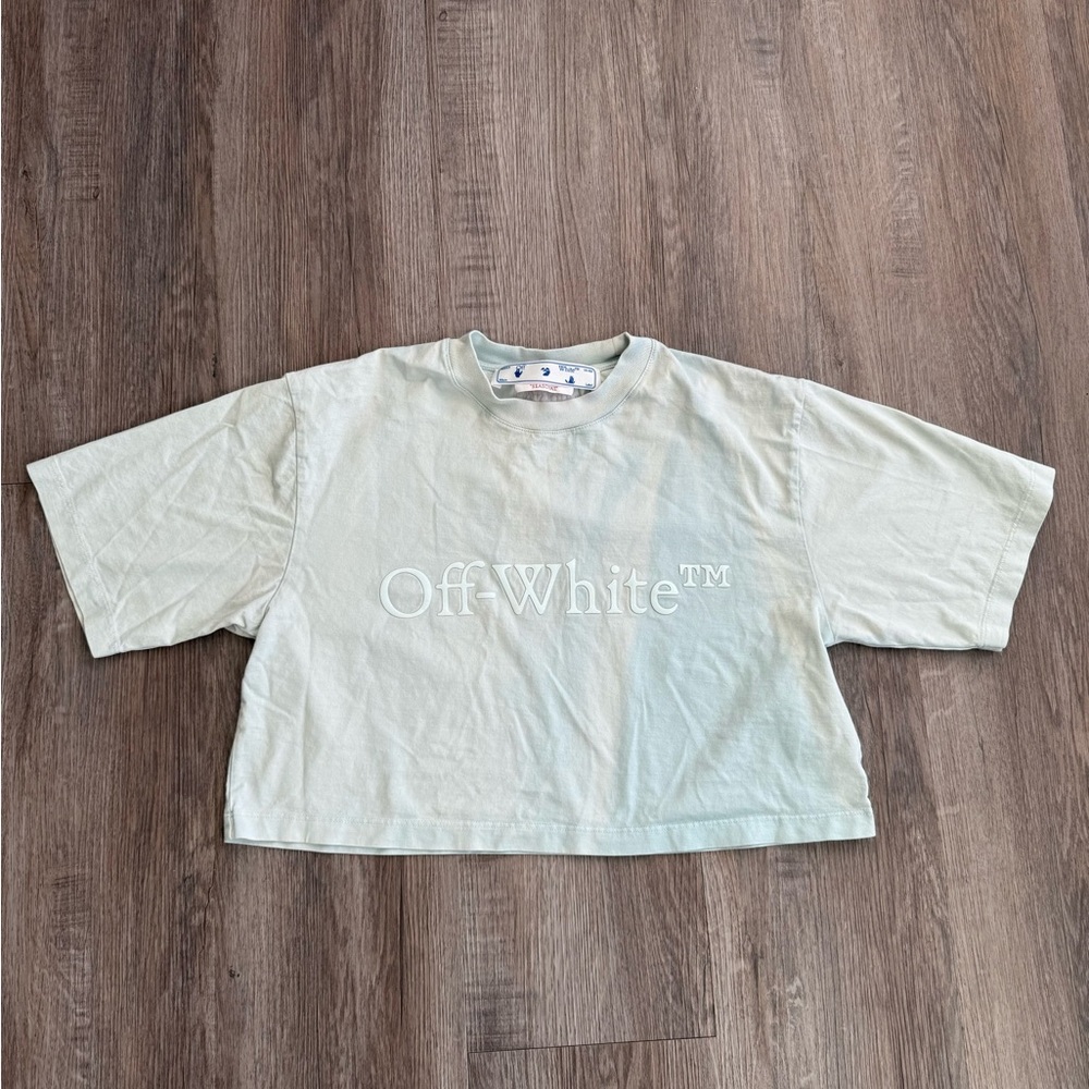 Off-White Crop Top